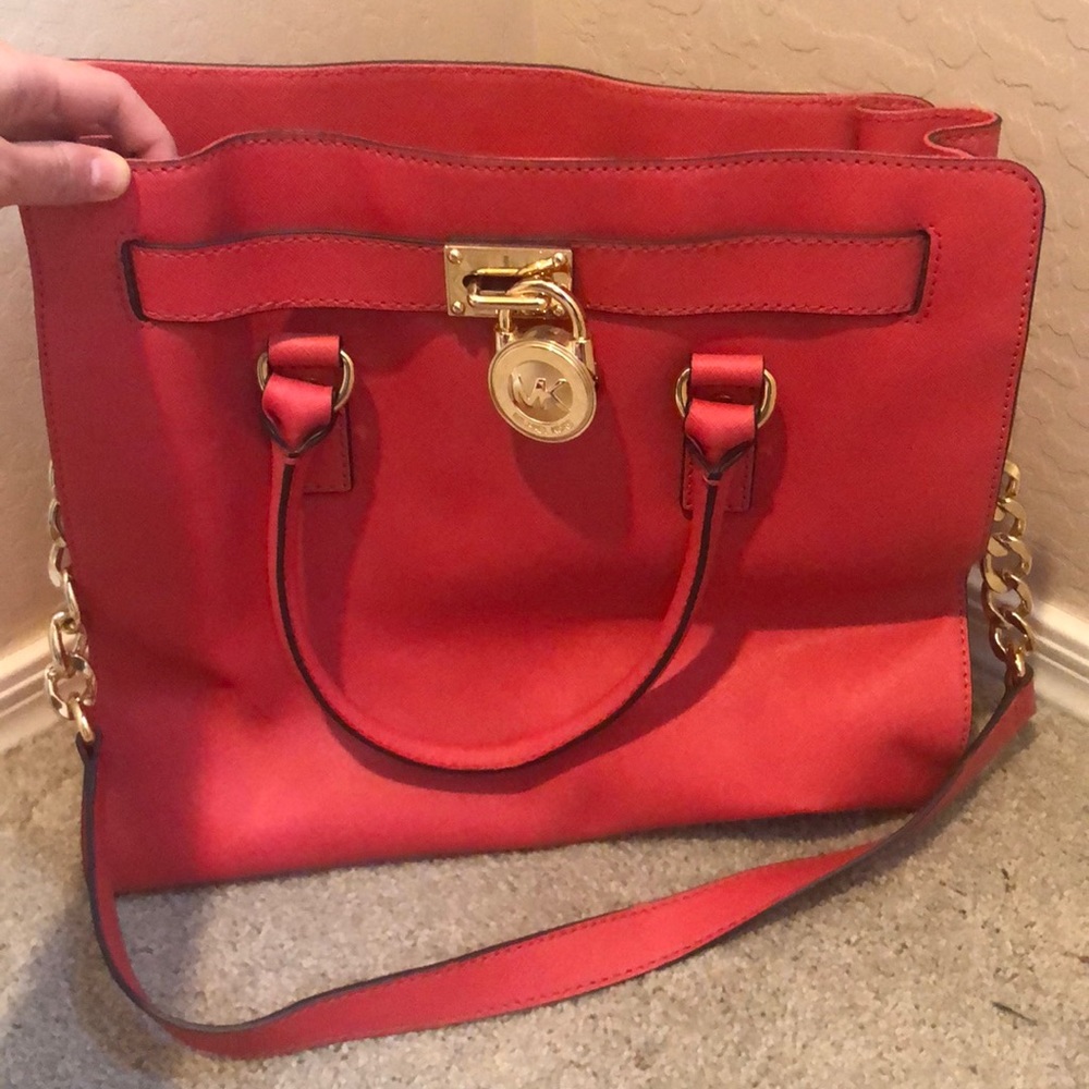 Michael Kors Large Hamilton Saffiano bag. Great condition